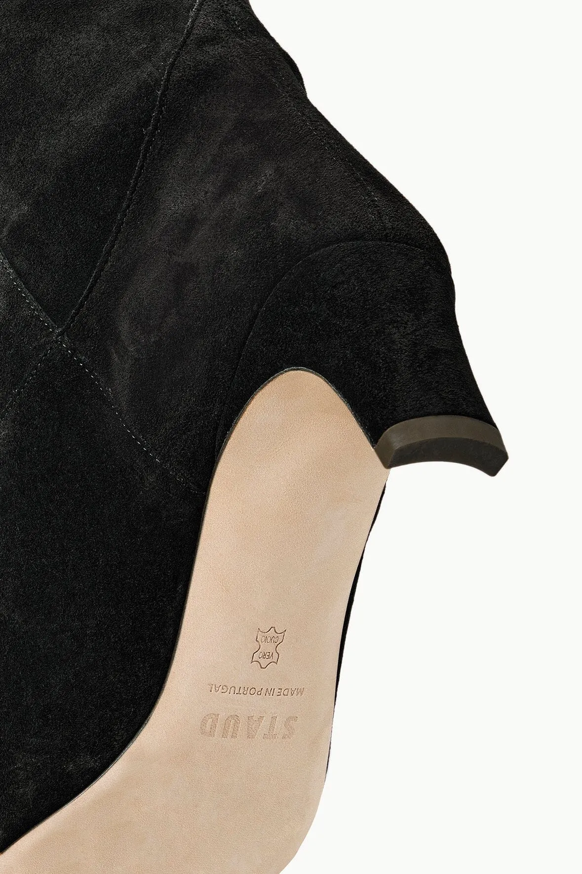 WESTERN WALLY BOOT | BLACK SUEDE