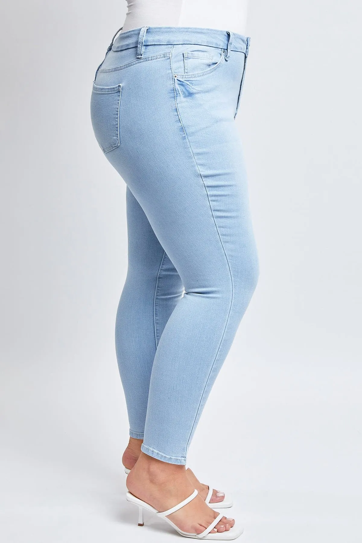 Women's Plus Size  Sustainable Curvy Fit  Skinny Jeans